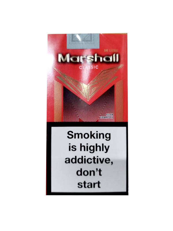 Сигарети Marshall KS Red (Маршал КС Червоний 100 мм) м'яка пачка